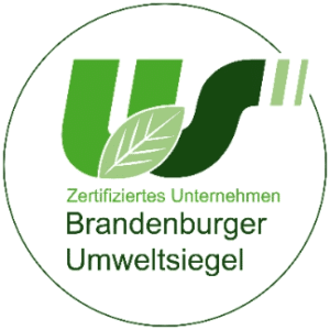 Auszeichnung Brandenburger Umweltsiegel für nachhaltige Fertigung bei Küchen Schade.
